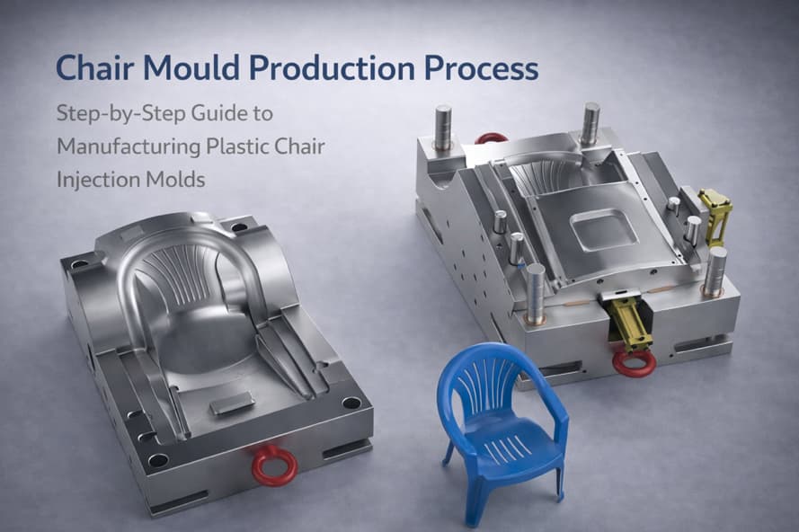 Производство форм для пластиковых стульев: поэтапный процесс