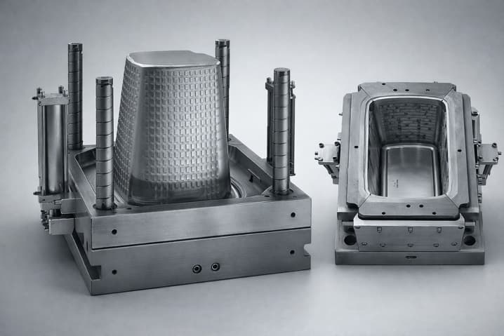 Shopping Basket Mold - 2