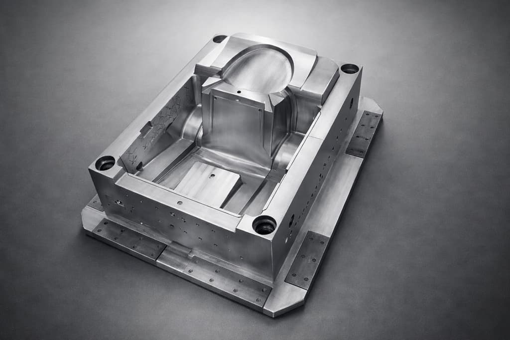 Plastic Armless Chair Mold - 3